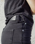 HOLLY JEANS, WASHED BLACK