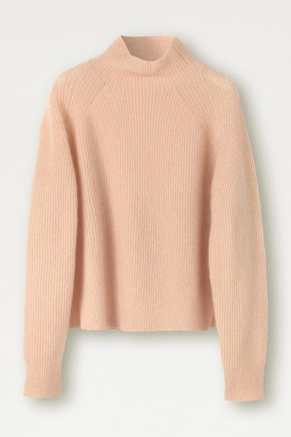 RIBBED KNIT SWEATHER