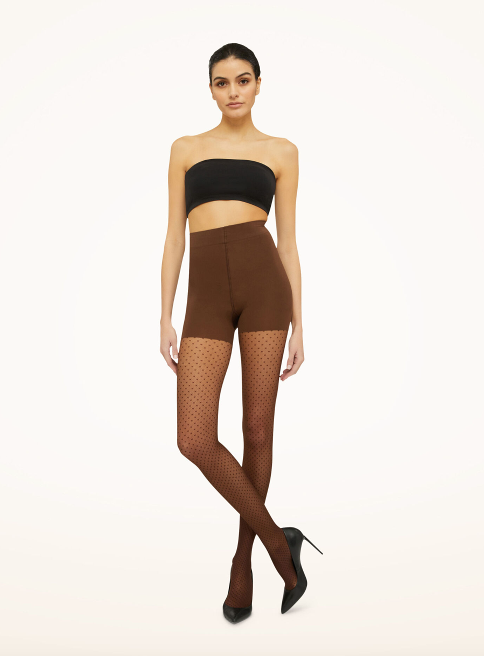 CONTROL DOTS TIGHTS UMBER