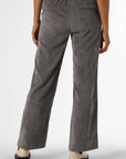 Mac Chiara pants grey velvet