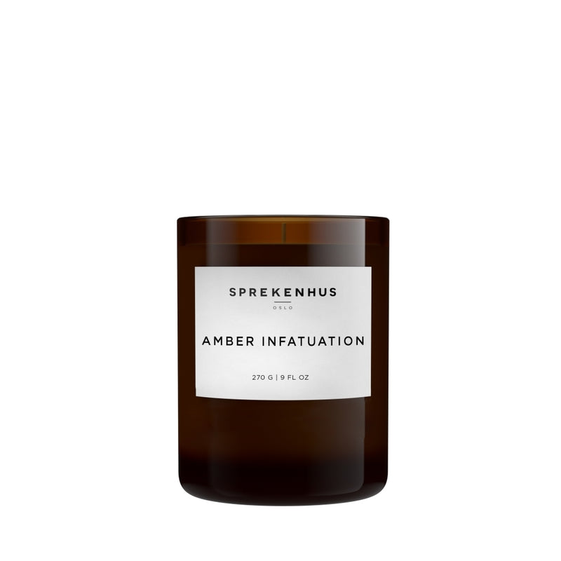 DUFTLYS AMBER INFATUATION - SCENTED CANDLE