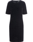 CITY FITTED DRESS 97 BLACK