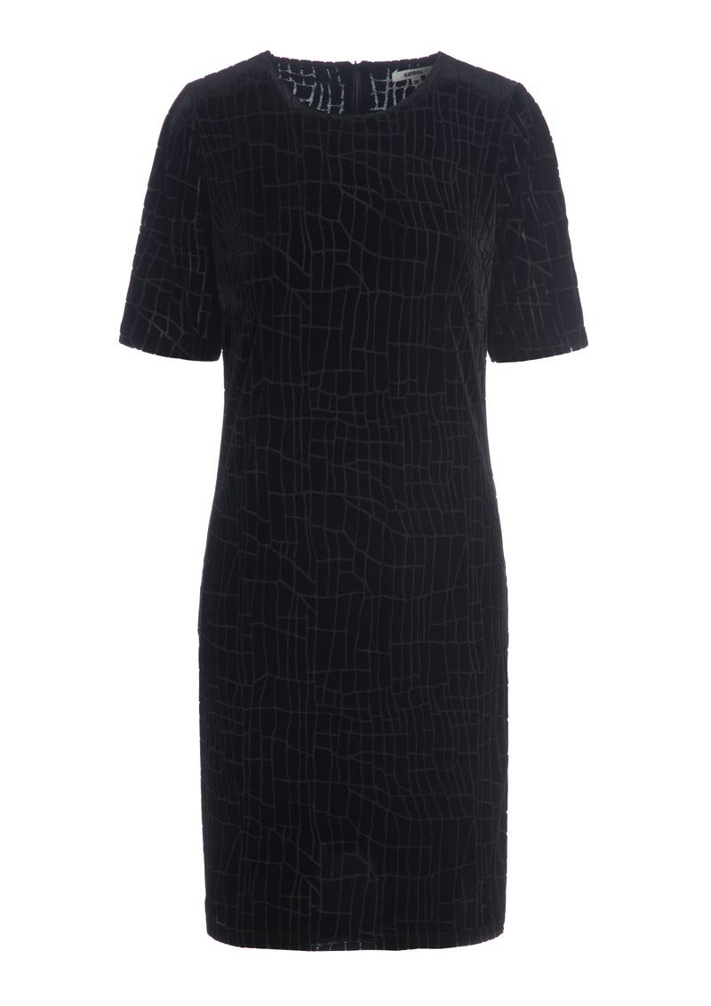 CITY FITTED DRESS 97 BLACK