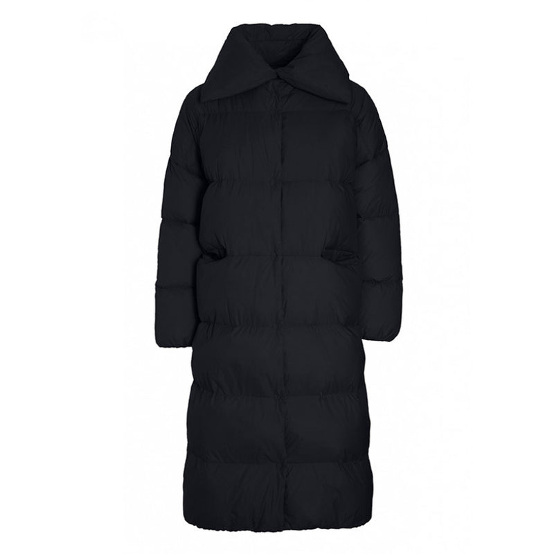 217-2092-3494, COAT FEATHER DOWN BLACK