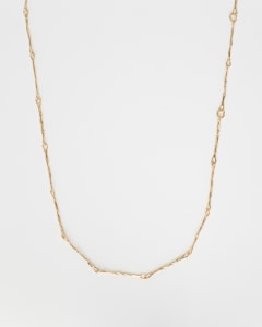 THIN NEEDLE CHAIN NECKLACE 22099