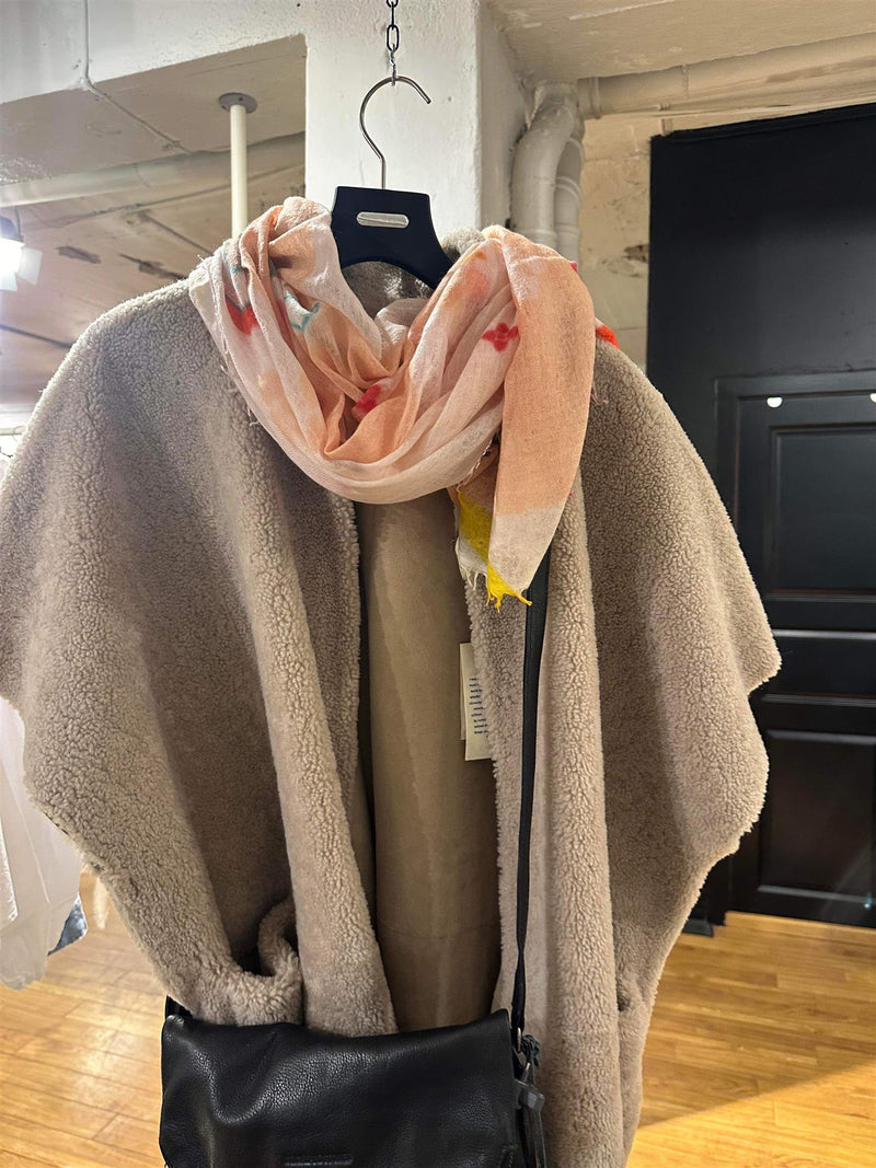 Pashmere scarf rose cashmere