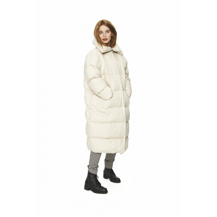 217-2092-3494, COAT FEATHER DOWN OFFWHITE
