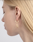 SMALL HOOPS GOLD 18118