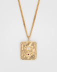 LOVERS EYE NECKLACE SQUARE 21018