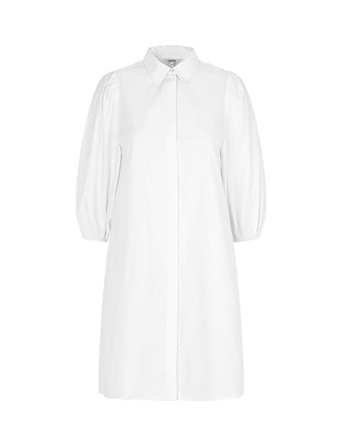 TAIMI REGAN DRESS - WHITE-