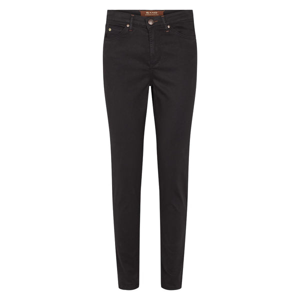 Apush high trousers suede touch black